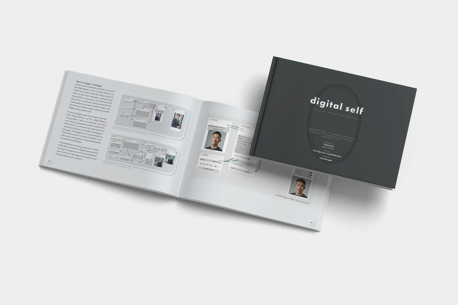 Open book with the documentation